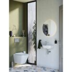 Vitra Integra Compact Washbasin 37cm 1 Tap Hole Left-Hand