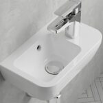 Vitra Integra Compact 37cm Basin, 1 Tap Hole Right