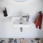 Vitra Integra Compact 37cm Basin, 1 Tap Hole Right