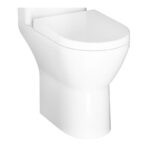 Vitra Integra Comfort Height Close-Coupled Open-Back Rimless WC Pan