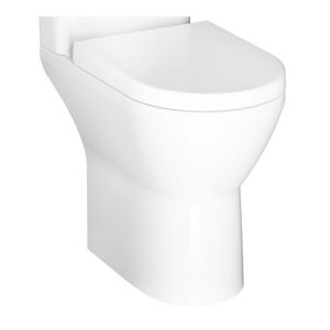 Vitra Integra Comfort Height Close-Coupled Open-Back Rimless WC Pan