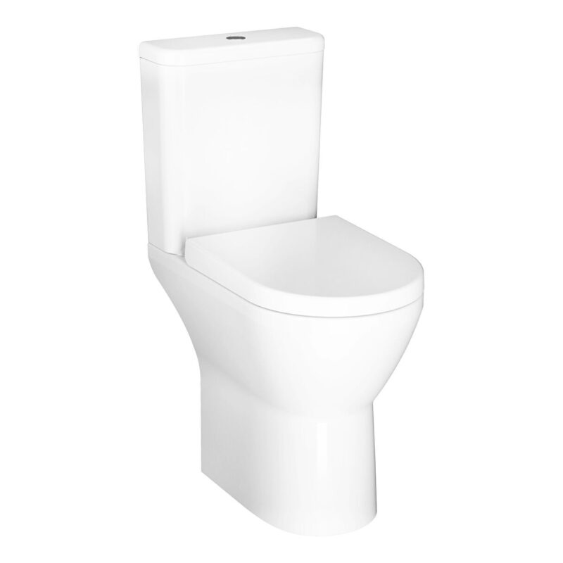 Vitra Integra Comfort Height Close-Coupled Open-Back Rimless WC Pan Vitra Integra Comfort Height Close-Coupled Open-Back Rimless WC Pan