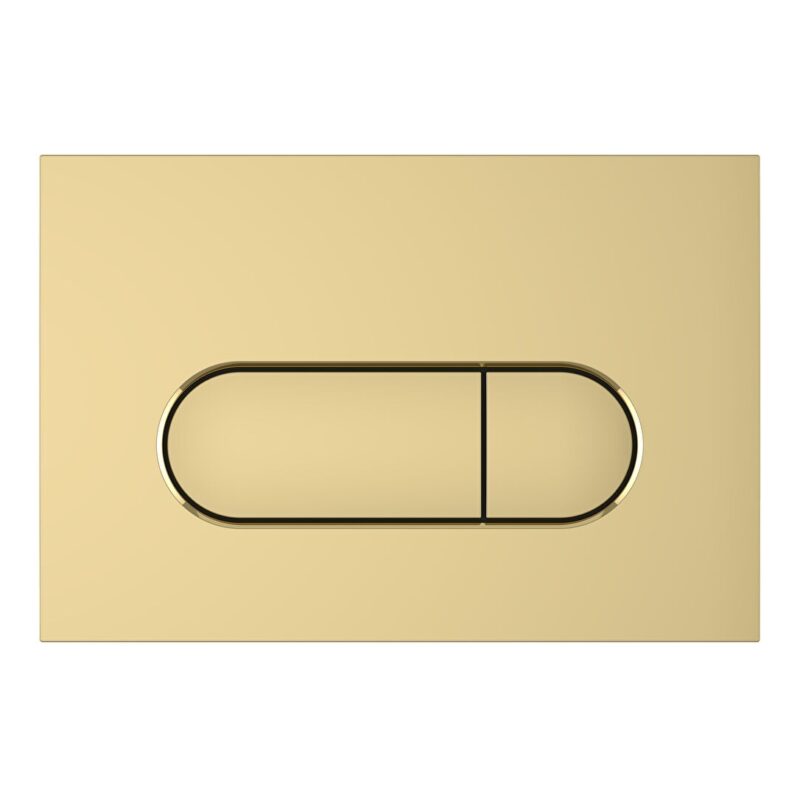 Vitra Loop Round Flush Plate Soft Gold
