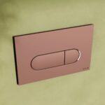Vitra Loop Round Flush Plate Soft Copper