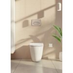 Vitra Loop Round Flush Plate Brushed Nickel