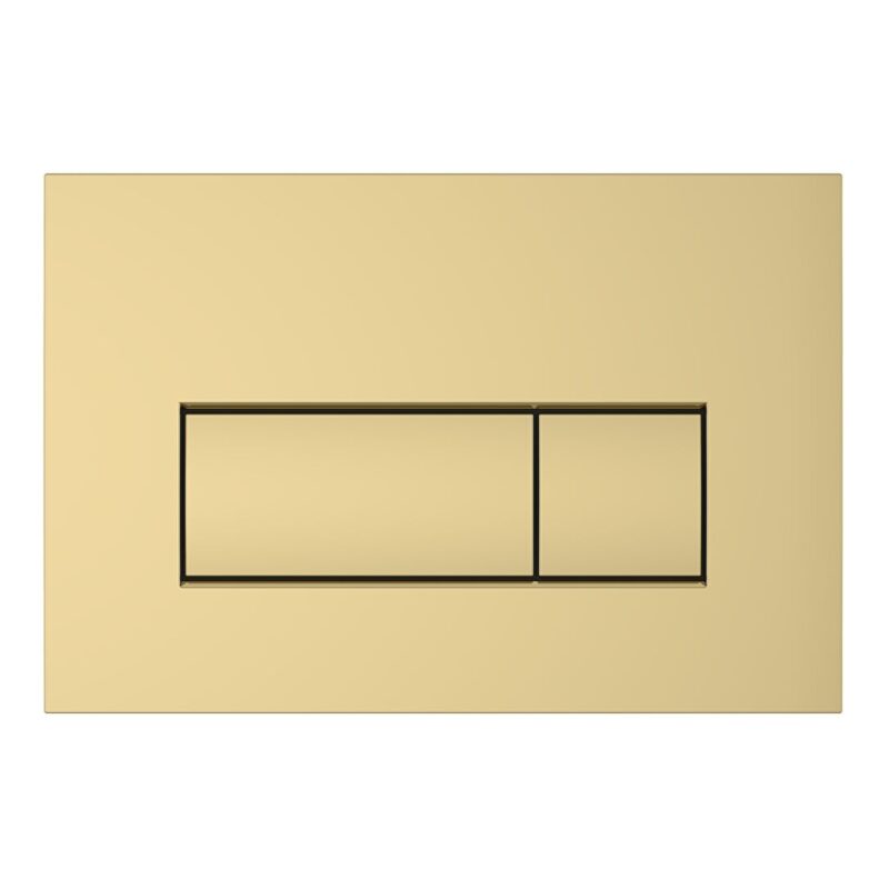 Vitra Loop Square Flush Plate Soft Gold