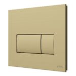 Vitra Loop Square Flush Plate Brushed Gold