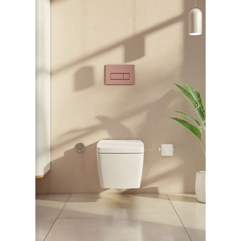Vitra Loop Square Flush Plate Soft Copper