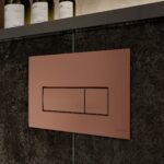 Vitra Loop Square Flush Plate Soft Copper