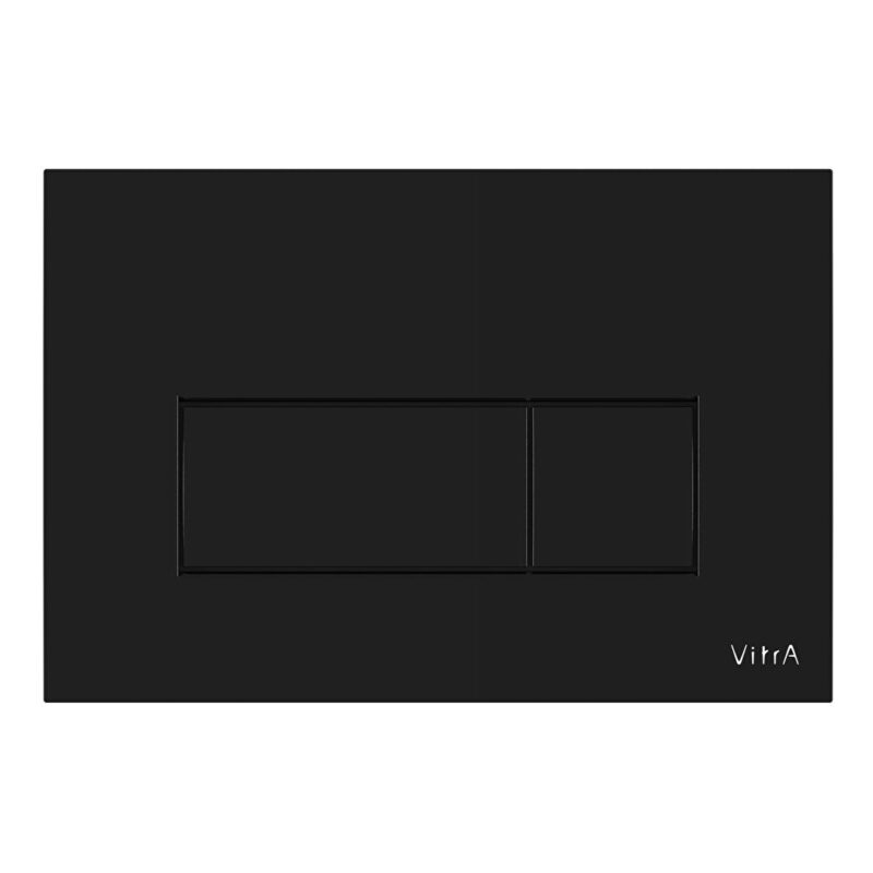 Vitra Loop Square Flush Plate Gloss Black