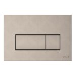 Vitra Loop Square Flush Plate Brushed Nickel