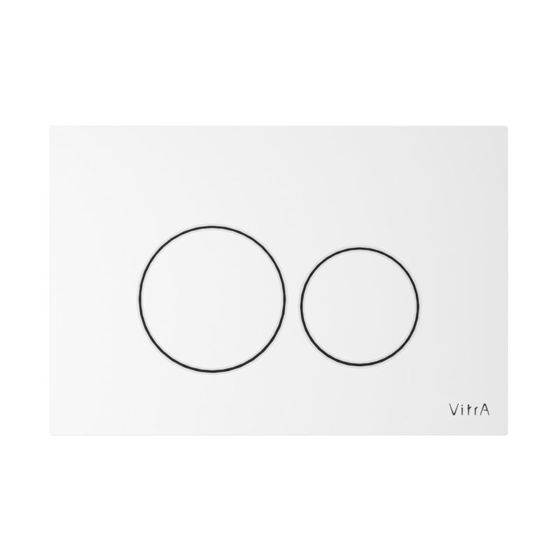 Vitra Origin ABS Flush Plate Gloss White