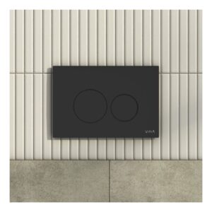 Vitra Origin ABS Flush Plate Matt Black