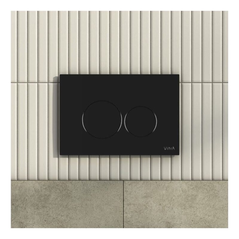 Vitra Origin ABS Flush Plate Gloss Black