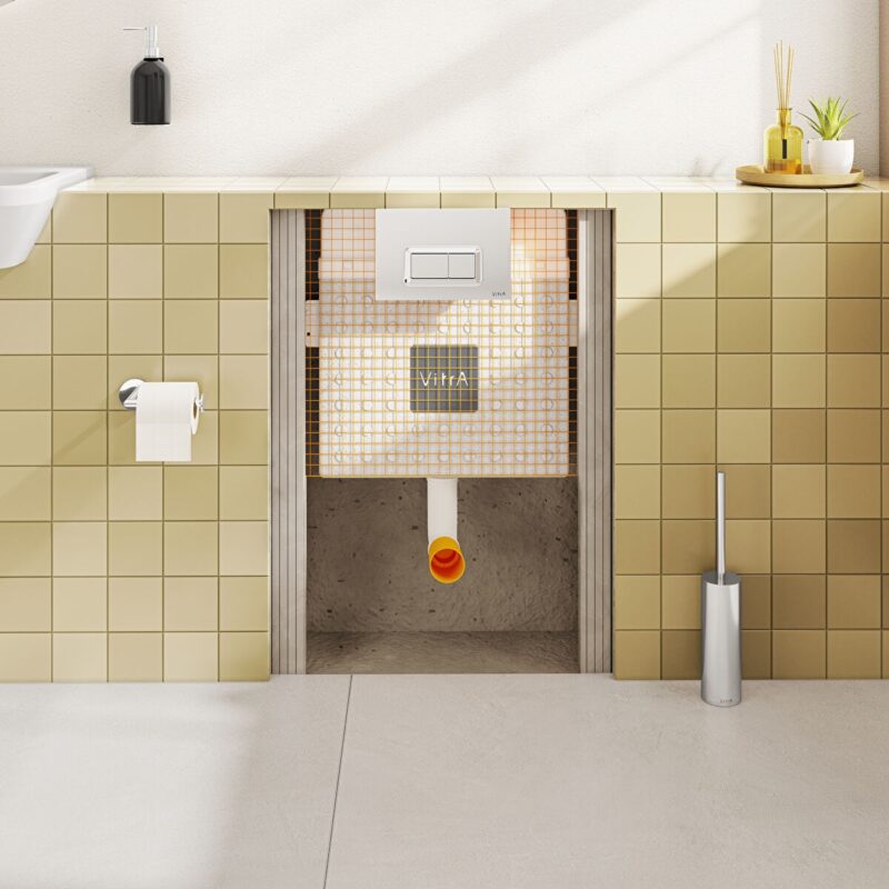 Vitra V-Fix Prime Front Operated 3/6L Concealed Cistern 8cm