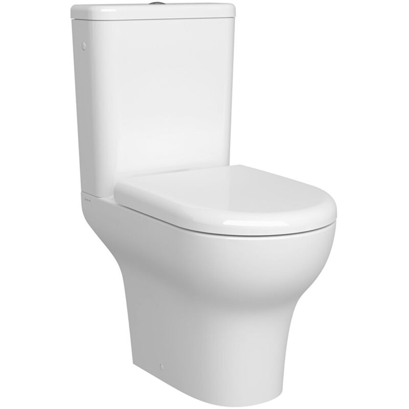 Vitra Zentrum Rimless Open Back Close-Coupled Toilet Pan