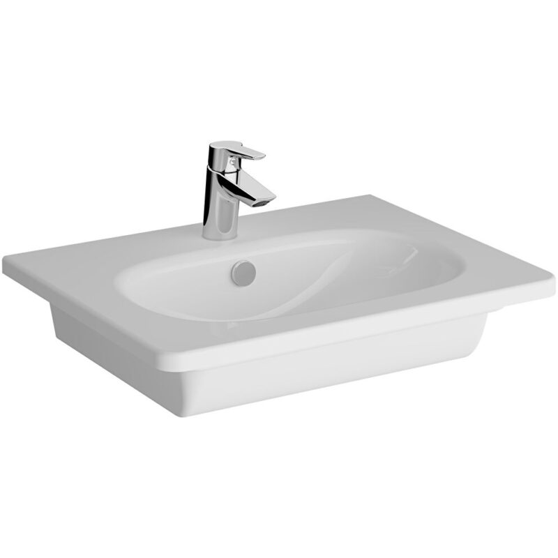 Vitra Zentrum 60cm Short Projection Vanity Basin Vitra Zentrum 60cm Short Projection Vanity Basin