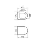 Vitra Zentrum Toilet Seat