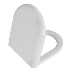 Vitra Zentrum Toilet Seat and Cover, Soft Close, White