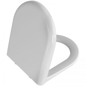Vitra Zentrum Toilet Seat and Cover, Soft Close, White