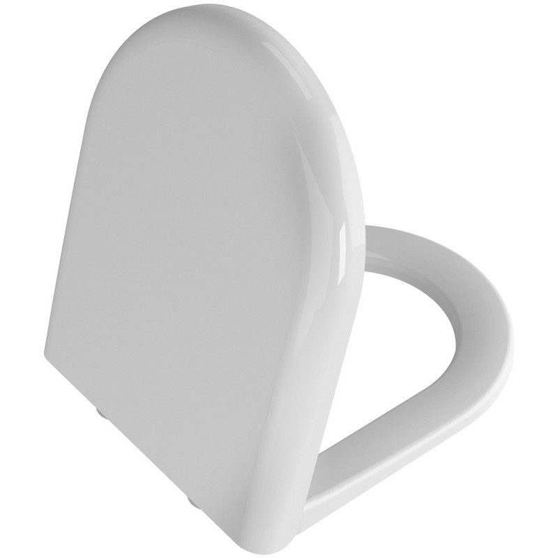 Vitra Zentrum Toilet Seat and Cover, Soft Close, White