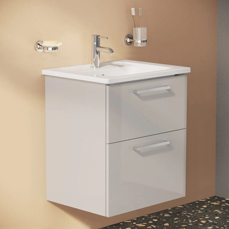 Vitra Minimax S Basin Mixer without Waste Chrome