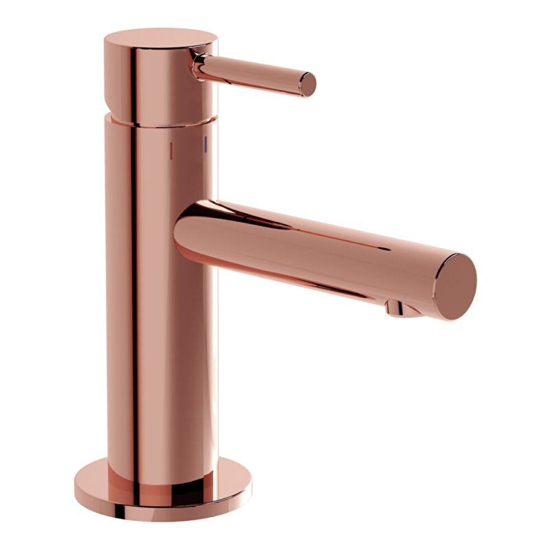 Vitra Origin Short Basin Mixer Tap Soft Copper Vitra Origin Short Basin Mixer Tap Soft Copper