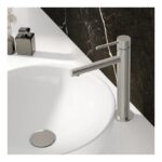 Vitra Origin Tall Monobloc Basin Mixer for Bowls Chrome