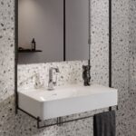 Vitra Suit Side Handle Basin Mixer Tap Chrome