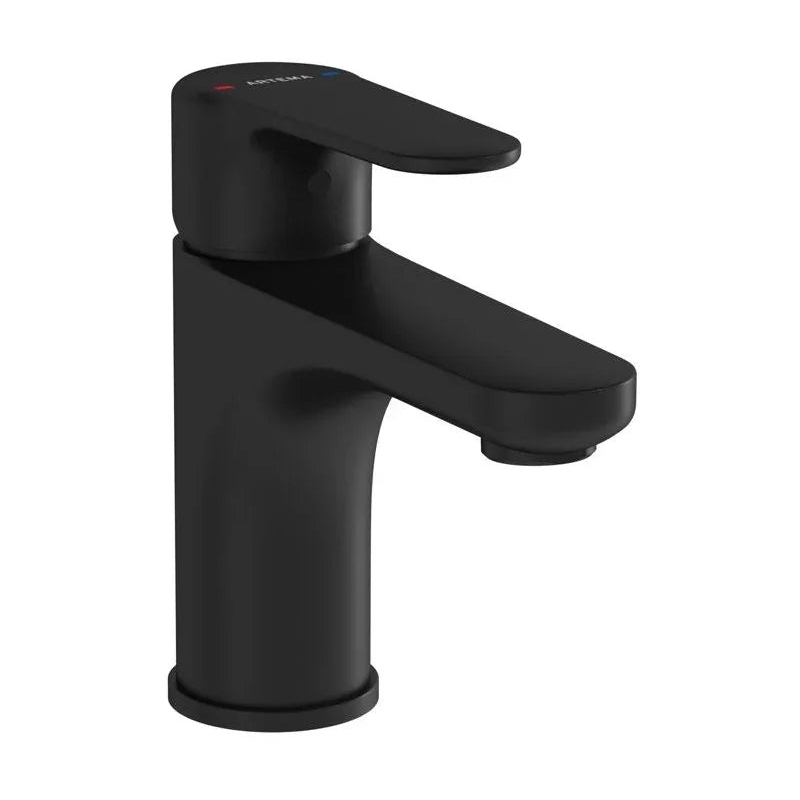 Vitra Root Round Compact Basin Mixer Matt Black Vitra Root Round Compact Basin Mixer Matt Black