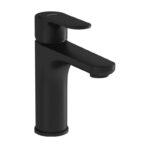 Vitra Root Round Basin Mixer Matt Black