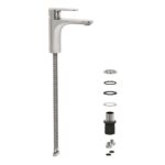 Vitra Root Round Large Basin Mixer Tap Chrome