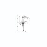 Vitra Root Round Large Basin Mixer Tap Chrome