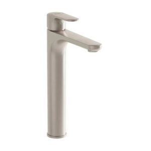 Vitra Root Tall Basin Mixer for Bowls Brushed Nickel