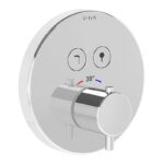 Vitra Aquacontrol Round Concealed Thermostatic Shower Mixer