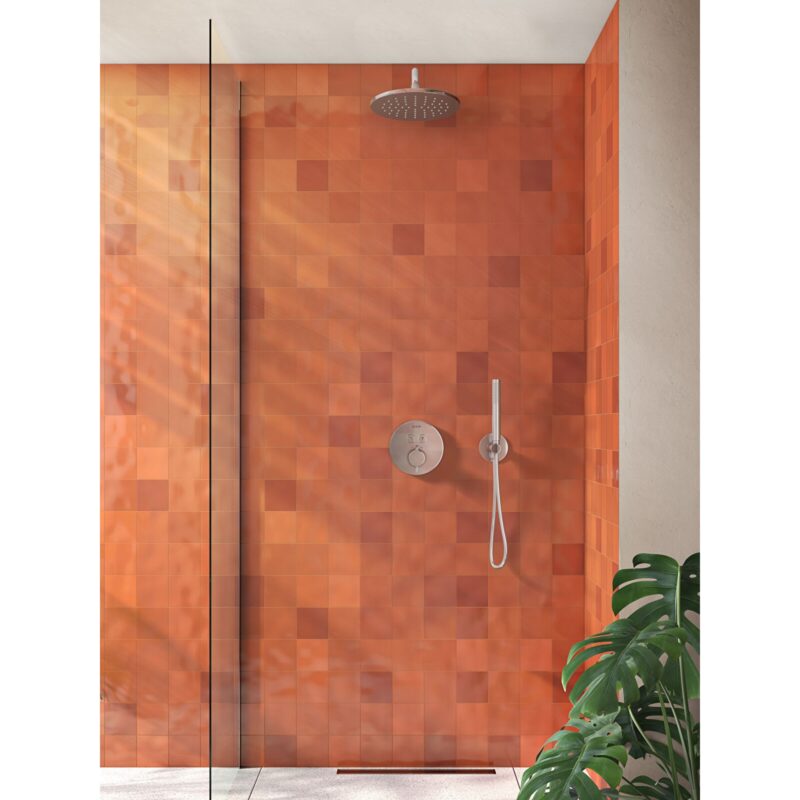 Vitra Aquacontrol Round Concealed Thermostatic Shower Mixer