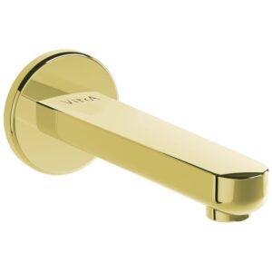 Vitra Root Round Bath Spout Gold