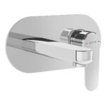Vitra Root Round Built-In Wall Basin Mixer Chrome