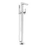 Vitra Root Floor Standing Bath Shower Mixer Chrome