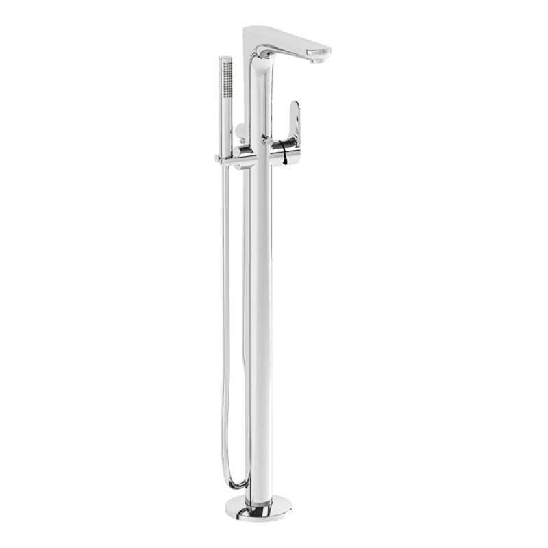 Vitra Root Floor Standing Bath Shower Mixer Chrome Vitra Root Floor Standing Bath Shower Mixer Chrome