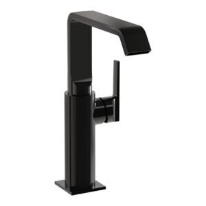 Vitra Suit Basin Mixer Tap with Side Handle for Bowls Black