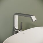 Vitra Suit Basin Mixer with Side Handle for Bowls Chrome