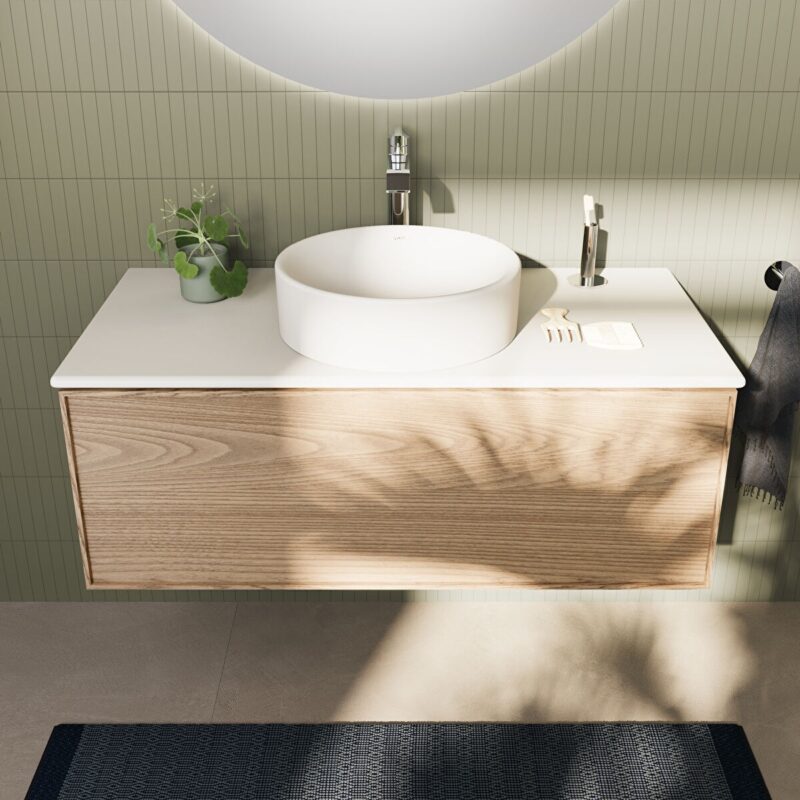 Vitra Suit Top Handle Tall Basin Mixer Tap