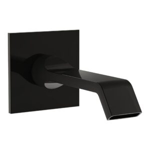 Vitra Suit Gloss Black Bath Spout