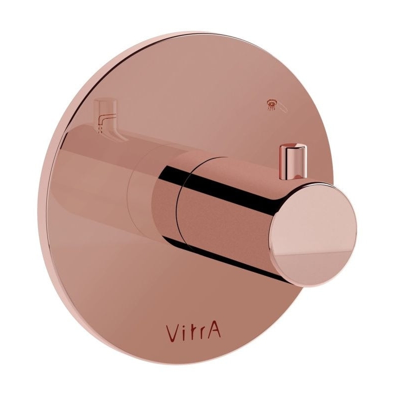 Vitra Origin 2 Way Diverter Exposed Part Soft Copper Vitra Origin 2 Way Diverter Exposed Part Soft Copper