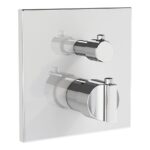 Vitra Suit Built-in Thermostatic Bath/Shower Mixer Chrome