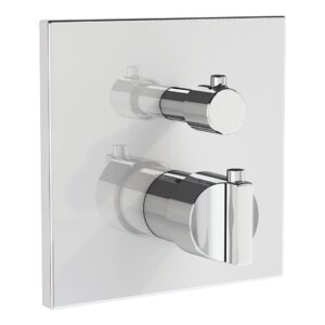 Vitra Suit Built-in Thermostatic Bath/Shower Mixer Chrome