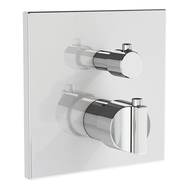 Vitra Suit Built-in Thermostatic Bath/Shower Mixer Chrome Vitra Suit Built-in Thermostatic Bath/Shower Mixer Chrome