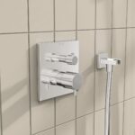 Vitra Square Thermostatic 2 Way Concealed Shower Valve Chrome