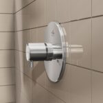 Vitra Root Round 3 Way Diverter (Exposed Part) Chrome